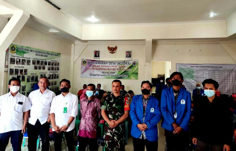 Kades Malasari Adakan Pembukaan KKN Mahasiswa UIN Jakarta 1