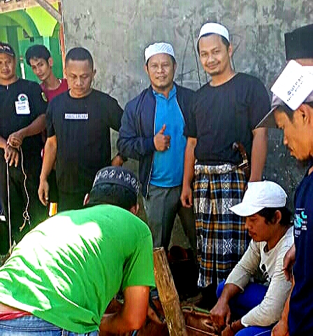 Ketua DPC PAN Kecamatan Nanggung Laksanakan Kurban di KP. Bolang Desa Bantar Karet 1