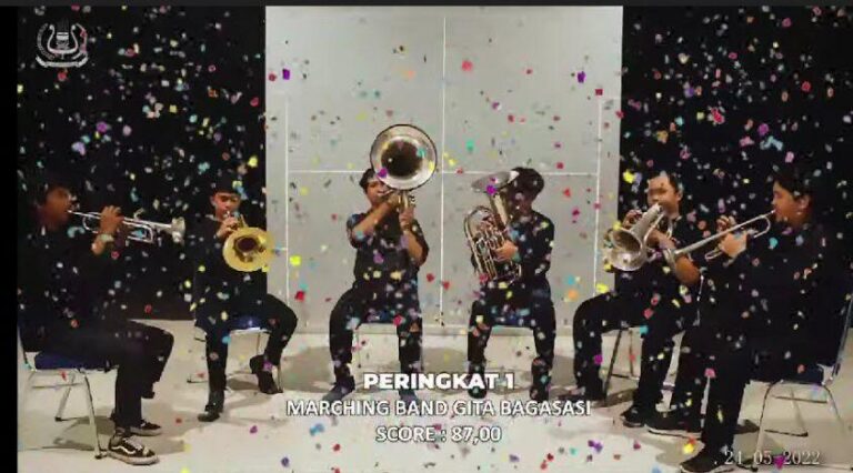 Marching Band Cita Bagasasi raih juara 1 Nasional Dapat Apresiasi Dari KNPI Kab Bekasi 1