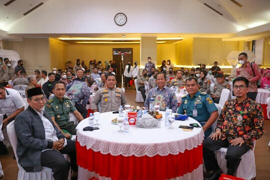 Polres Metro Jakut Gelar Acara Syukuran Hari Bhayangkara ke-76. 1