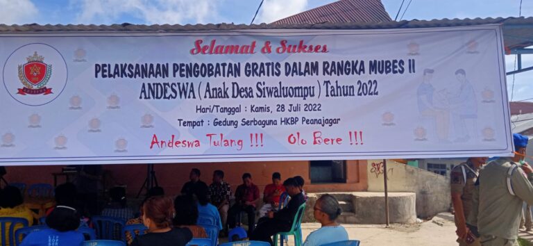 Sambut Mudes II Andeswa Gelar Bakti Sosial Gotong Royong dan Pengobatan Gratis Pada Masyarakat Siwaluompu Tarutung 1