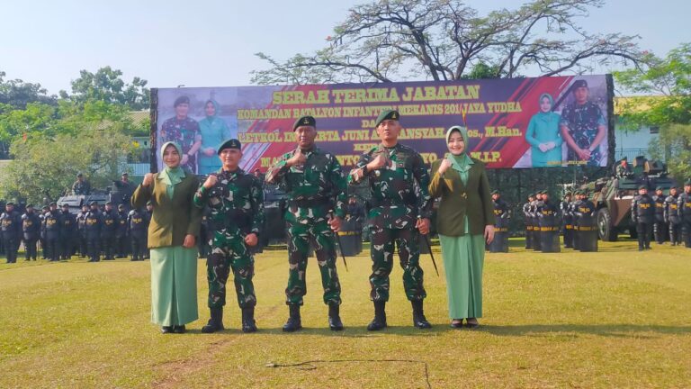 Sertijab Komandan Bataliyon Infanteri Mekanis 201 1