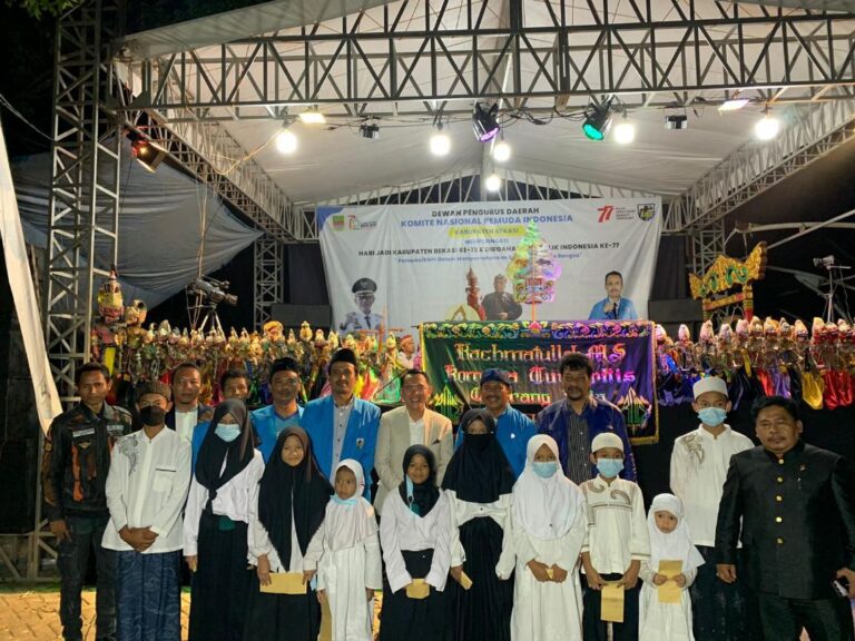 DPD KNPI Kabupaten Bekasi Sukses Gelar Seni Budaya Wayang Golek 1