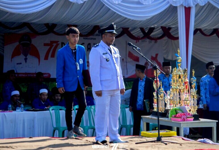 Pemdes Bantar Karet Laksanakan Upacara Hut RI ke 77 1