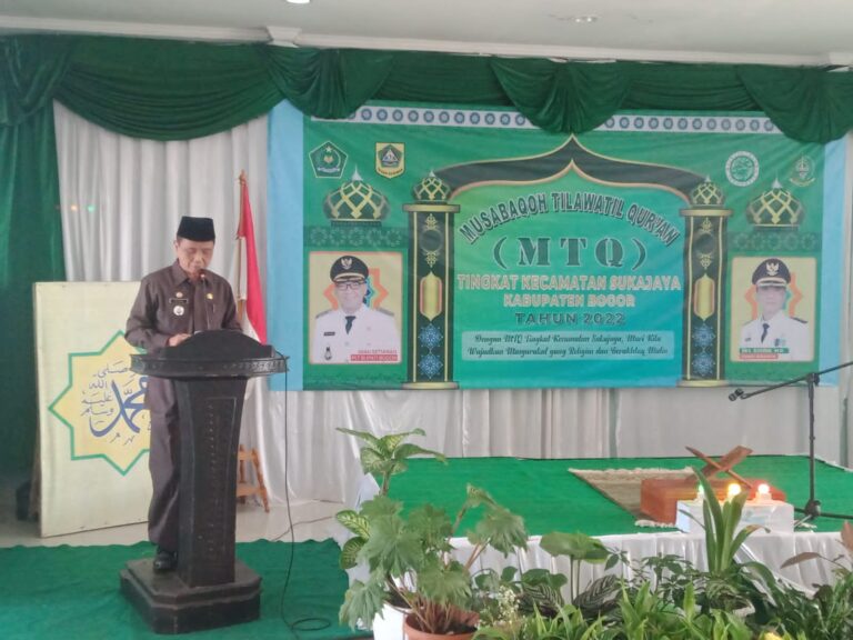 Berharap Maksimal Ditingkat Kabupaten Bogor, Pemcam Sukajaya dan MUI gelar Lomba MTQ 2
