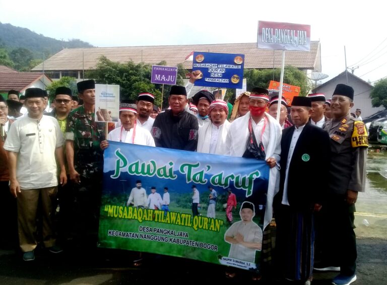 Ketua LPTQ Kecamatan Nanggung Adakan Pawai Ta'arup Diikuti oleh 11 Desa 1