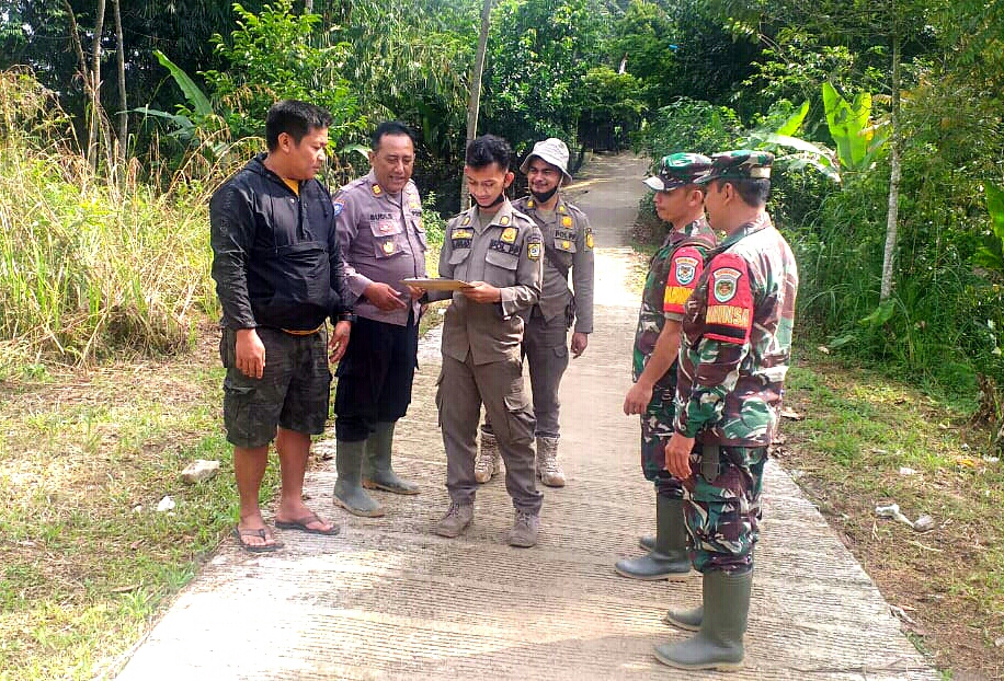 Muspika Kecamatan Nanggung Adakan Oprasi Yustisi di Dua Titik 1