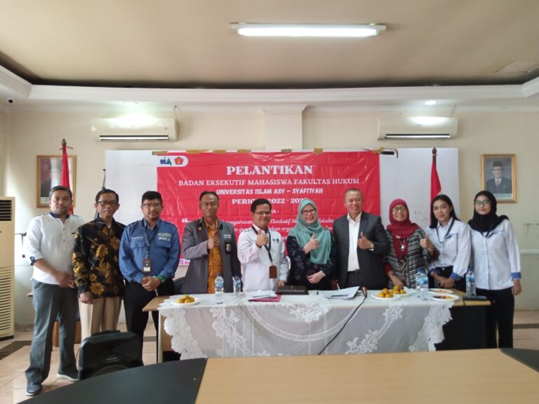Fakultas Hukum UNIVERSITAS ISLAM AS Syafi'iyah Jakarta Teken MoU Dengan PRANOTO & Co., LAW FIRM FC 1