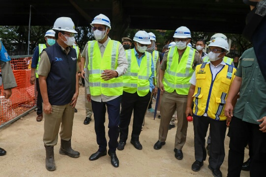 Proyek Pembangunan Stasiun Pompa Ancol Sentiong Dipercepat 1