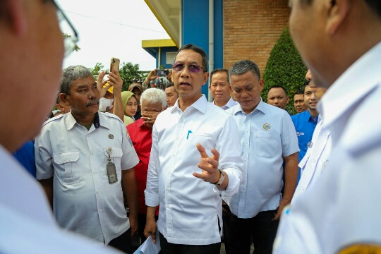 Tinjau Rumah Pompa Waduk Pluit Sisi Timur, PJ Gubernur DKI Jakarta Pastikan Gerak Cepat Antisipasi Musim Penghujan 1