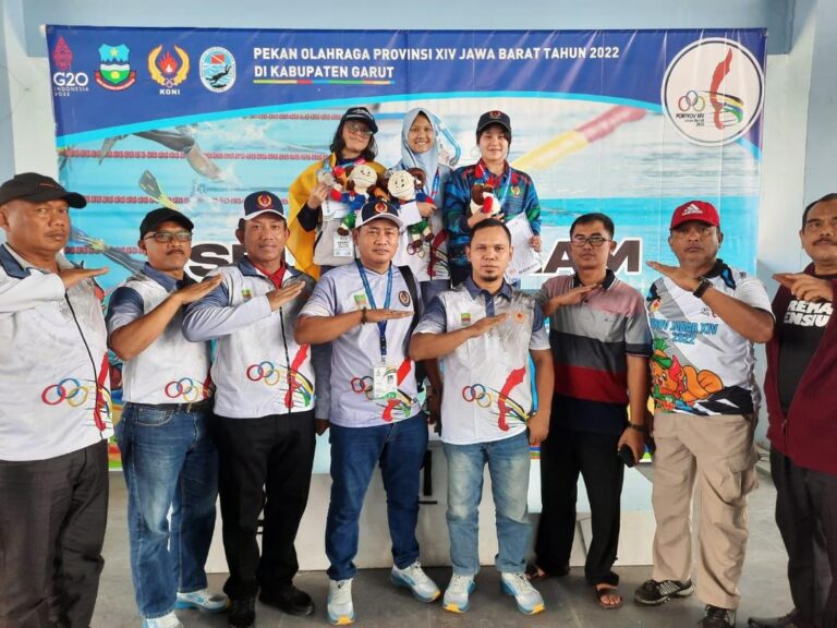 2 Medali Emas di Raih Zain Ahmad Zanuarsyah dan Raqi'El Az-Zahra Untuk Kab Bekasi di Porprov XIV Jabar 2