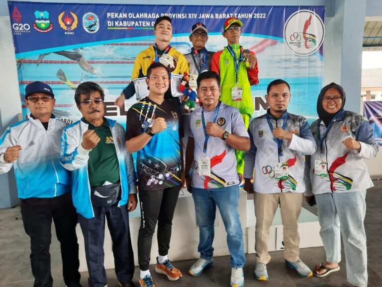 Atlet Selam Kab Bekasi di Laga Terakhir Sumbang 3 Medali Emas Porprov XIV Jabar 2