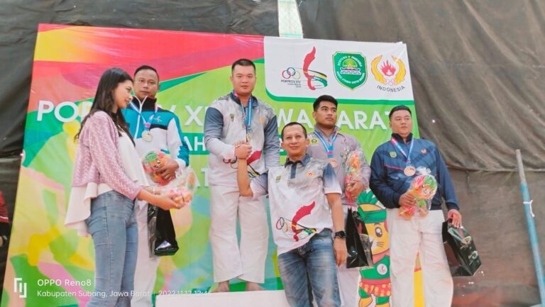 Cabor Kurash Kab Bekasi Juara Umum di Porprov XIV Jabar