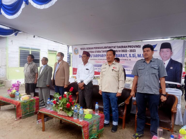 DR. Jonius Taripar P. Hutabarat, S.Si., M.Si Serap Aspirasi Masyarakat Dua Desa Di Kecamatan Siatas Barita 2