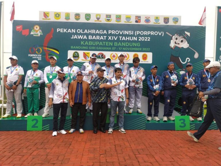 Golf Kab. Bekasi Raih Predikat Juara Umum Porprov XIV Jabar 1