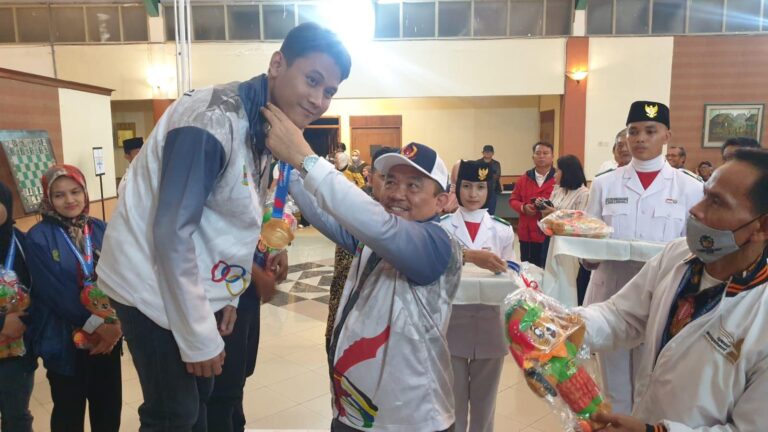 Kembali Sabet Emas Taekwondo Kab Bekasi di Porprov XIV Jabar