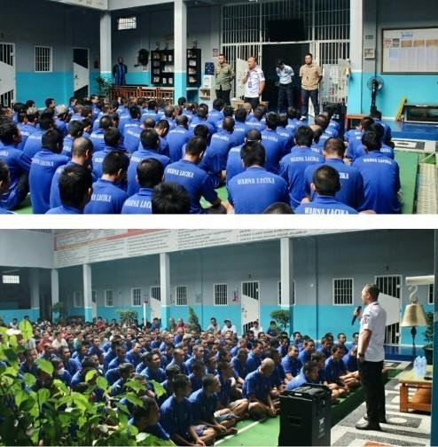 Kepala KPLP Lapas Cikarang Sosialisasi Permenkumham No 6 Tahun 2023 Tentang Tata Tertib Kepada Warga Binaan