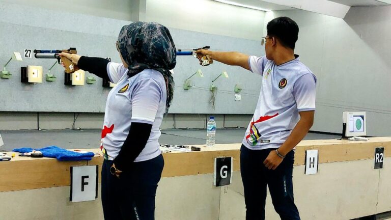 Kontingen Kab. Bekasi Kembali Raup Medali di Nomor 10 M Air Pistol Mixed Team