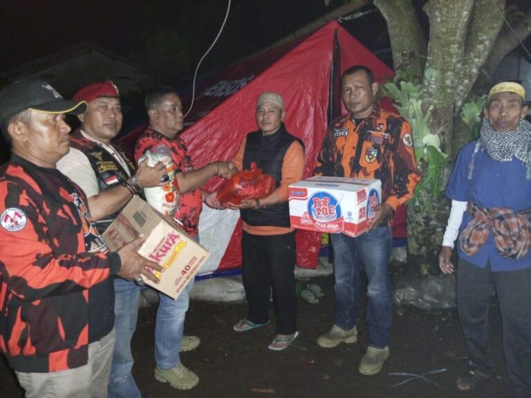 Korban Gempa Cianjur, Kembali Dapat Bantuan dari MPC PP Kab Bekasi