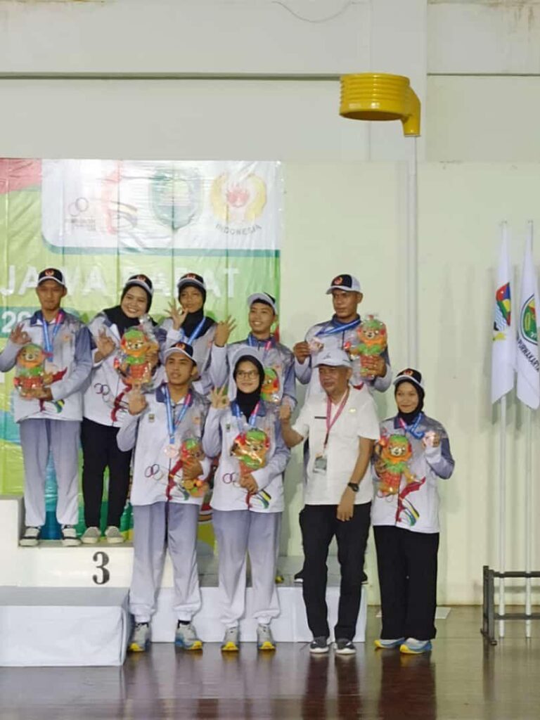 Korfball Kab Bekasi Laga Perdana Sabet Medali Emas Porprov XIV Jabar