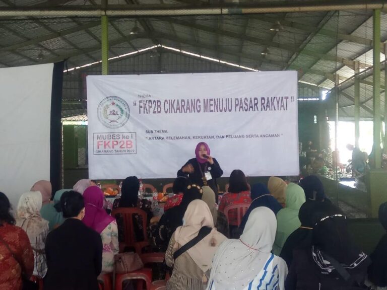 MUBES Ke 1 FKP2B Pedagang Pasar Baru Cikarang