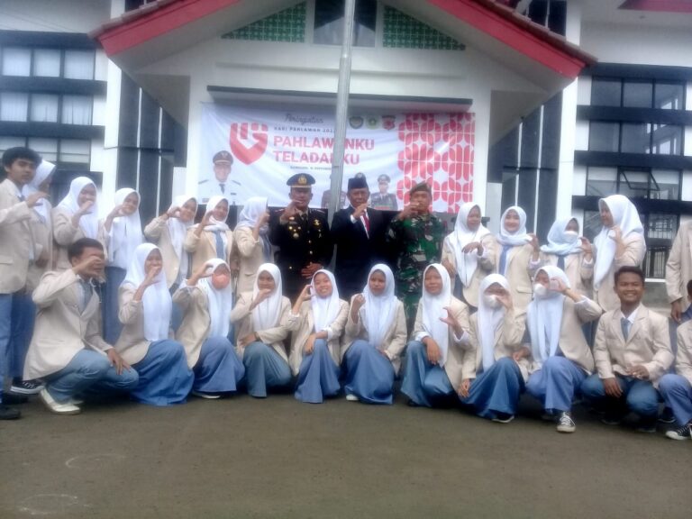 Muspika Kecamatan Nanggung Adakan Upacara Hari Pahlawan 1