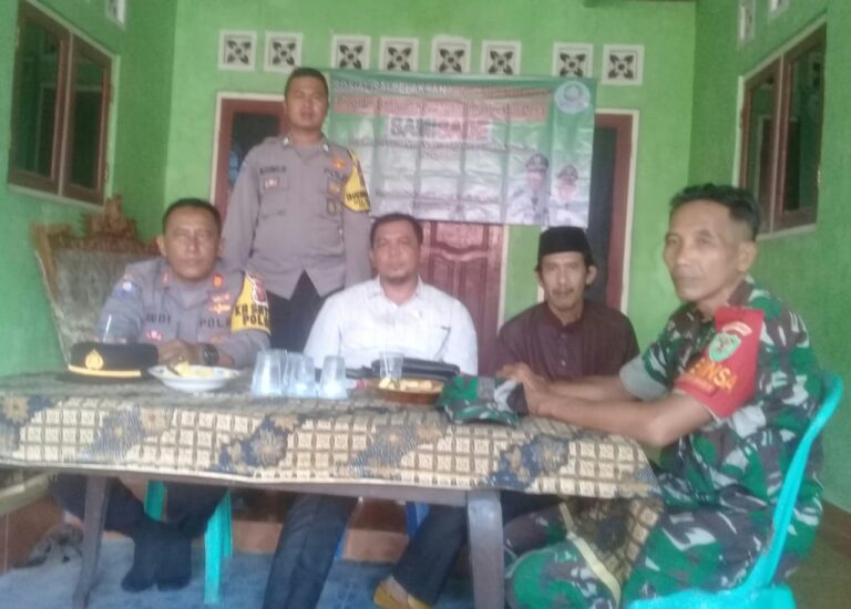 Muspika Kecamatan Nanggung Hadiri Sosialisasi Samisade Desa Bantar Karet 1