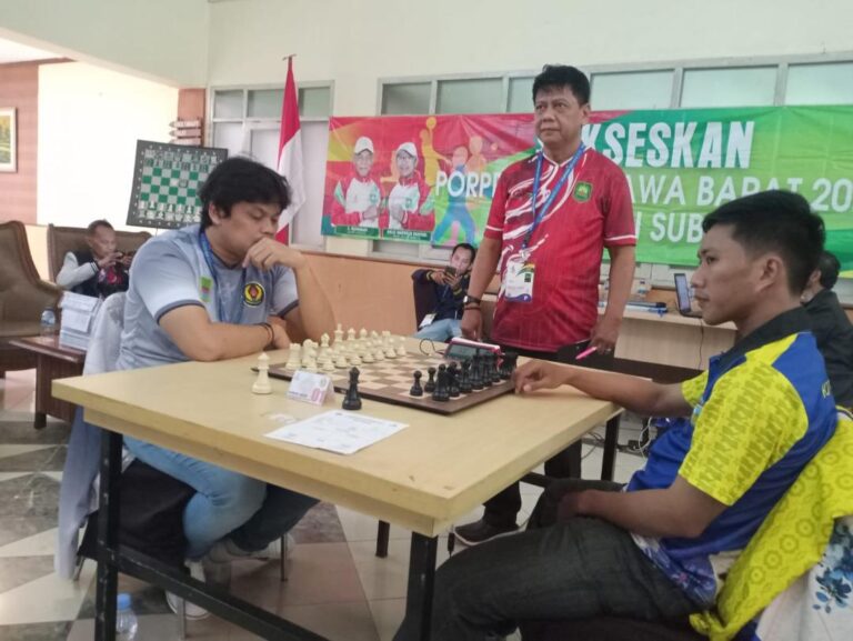 Pecatur Handal GM Susanto dan IM Media Wardah Aulia Sabet Medali Untuk Kab Bekasi