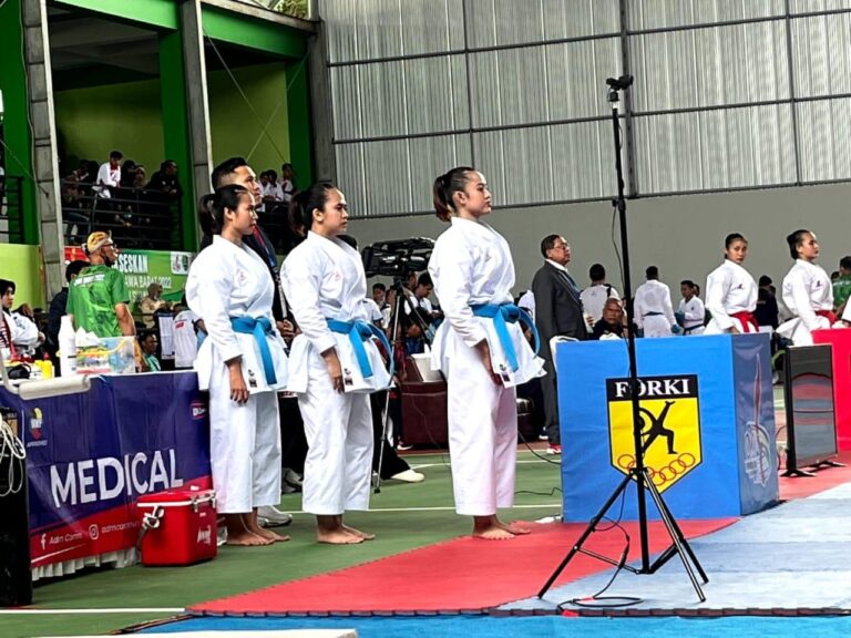 Penambahan Medali Untuk Cabor Karateka Kab Bekasi di Poprov XIV Jabar 2022
