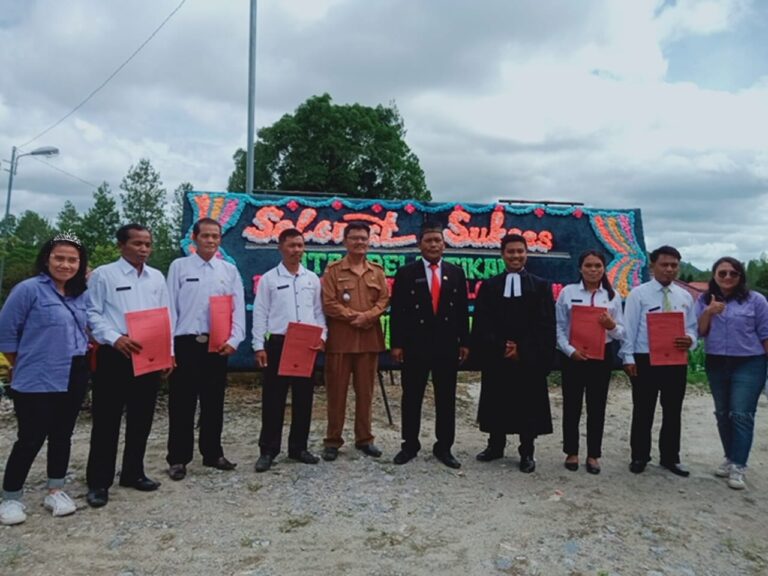 Perangkat Desa Lobu Sunut Kecamatan Parmonangan