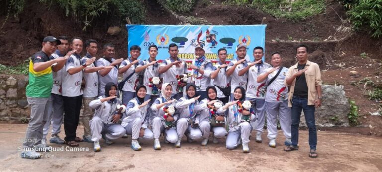 Raih Medali Perbakin Kab. Bekasi Juara Umum Porprov XIV Jabar 1