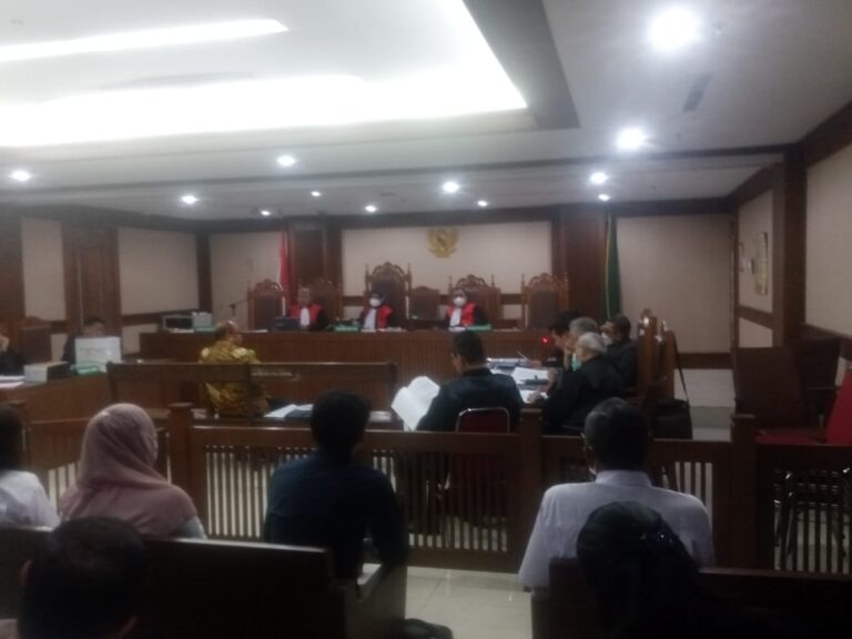 Sidang Pemeriksaan Para Saksi atas Sidang Kasus Jaya, S.H., M.M
