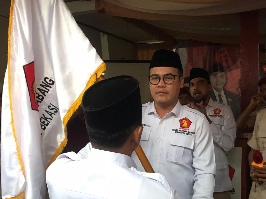 PAC Gerindra Cikarang Pusat Resmi di Kukuhkan, Ini Pesan Ulama Setempat 2