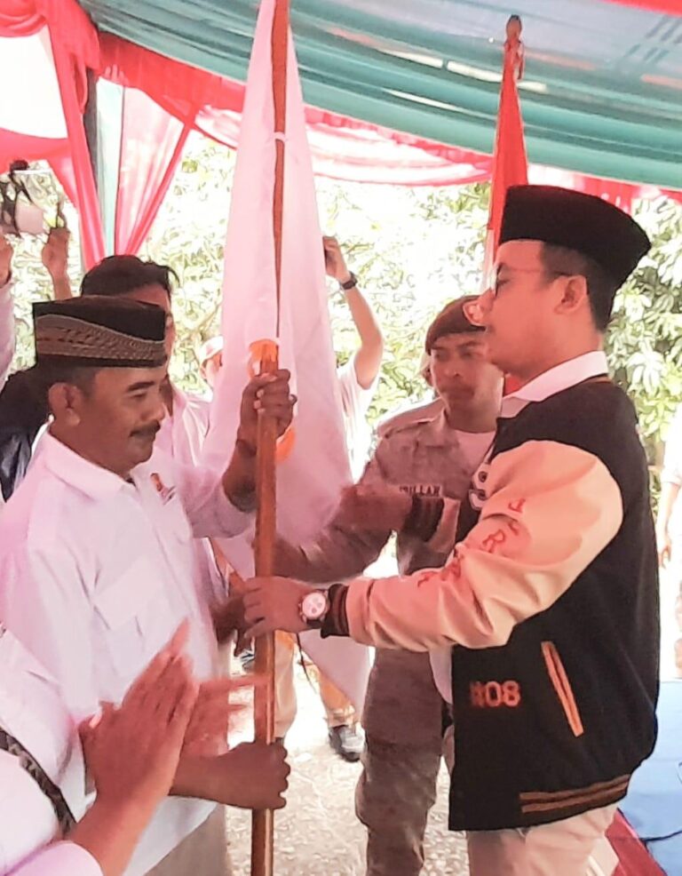Resmi di Kukuhkan ,PAC Gerindra Bojongmangu di Banjiri Dukungan Ibu ibu-ibu 1