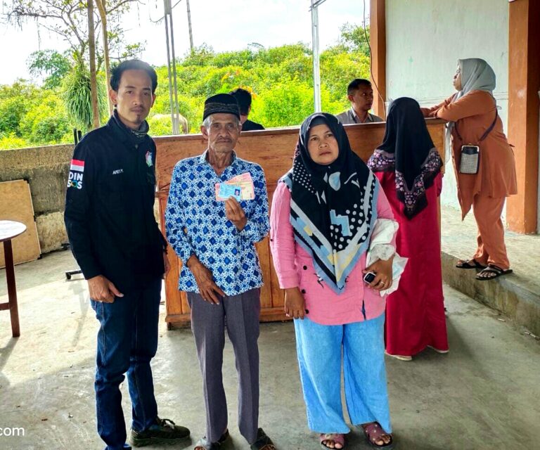 TKSK Kecamatan Sukajaya Monitoring Penyaluran Bansos Lewat Kantor Pos 1