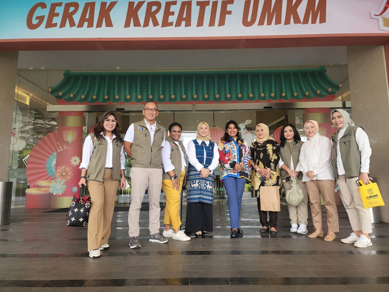 Acara Gerak Kreatif UMKM HIPWI FKPPI Memotivasi Pengunjung 1