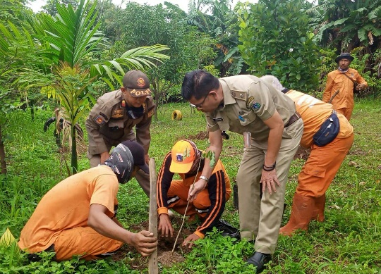 Awal Tahun 2023, Kelurahan Sukapura Telah Menanam 58 Pohon
