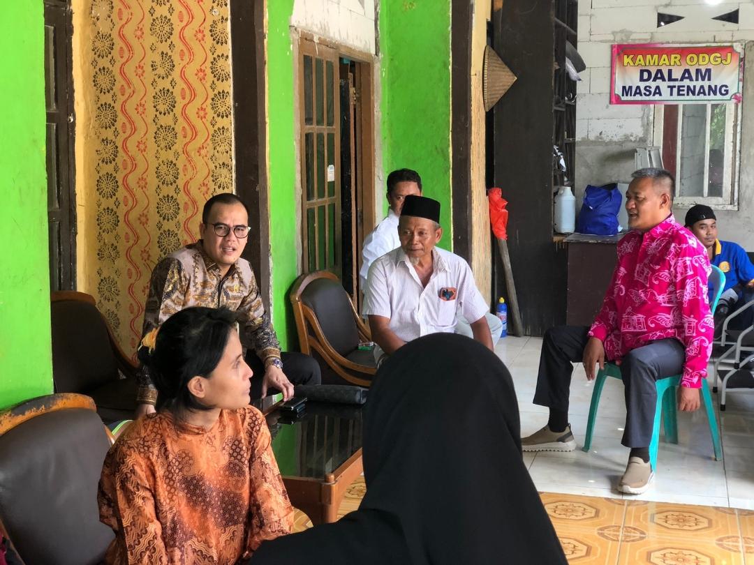 DPC Gerindra Kabupaten Bekasi Bantu Infrastruktur Untuk Yayasan ODGJ