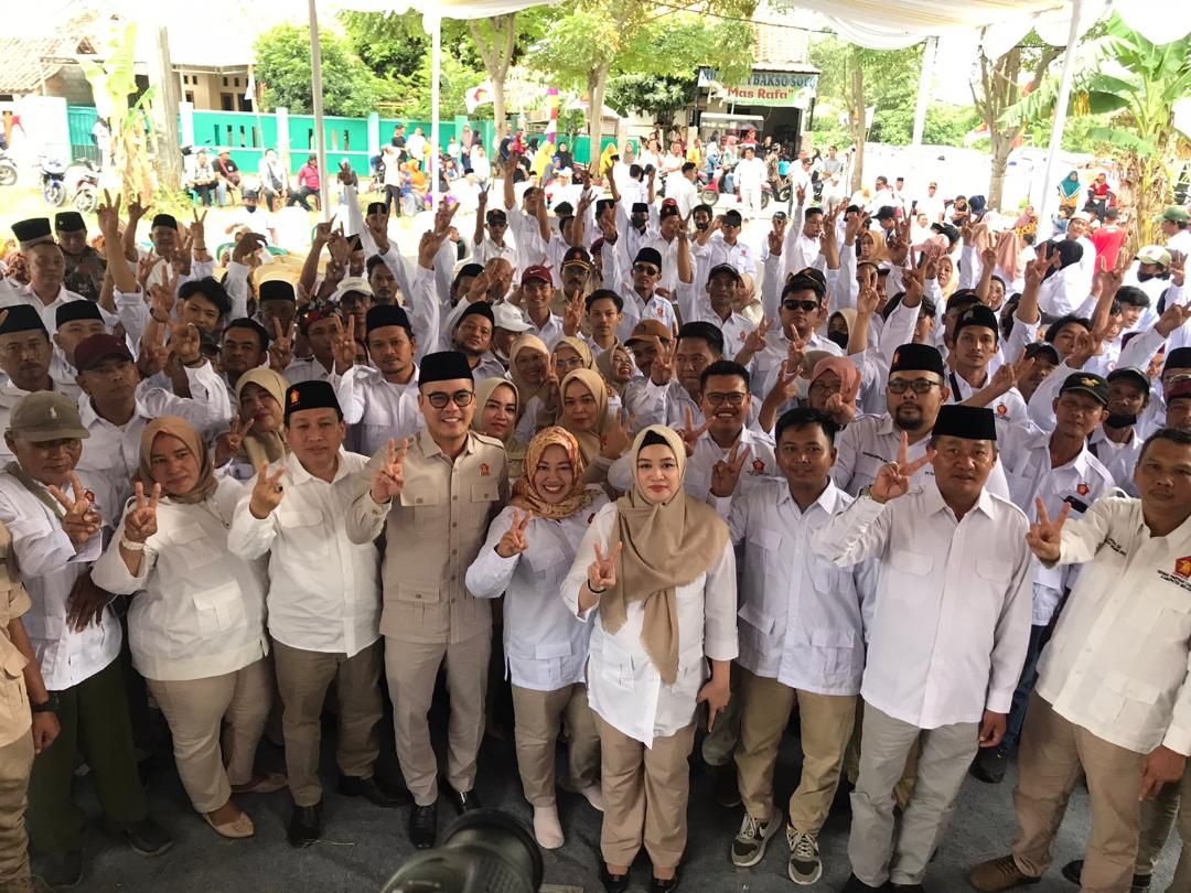Resmi Dilantik, PAC Gerindra Tambun Utara Basis Kemenangan
