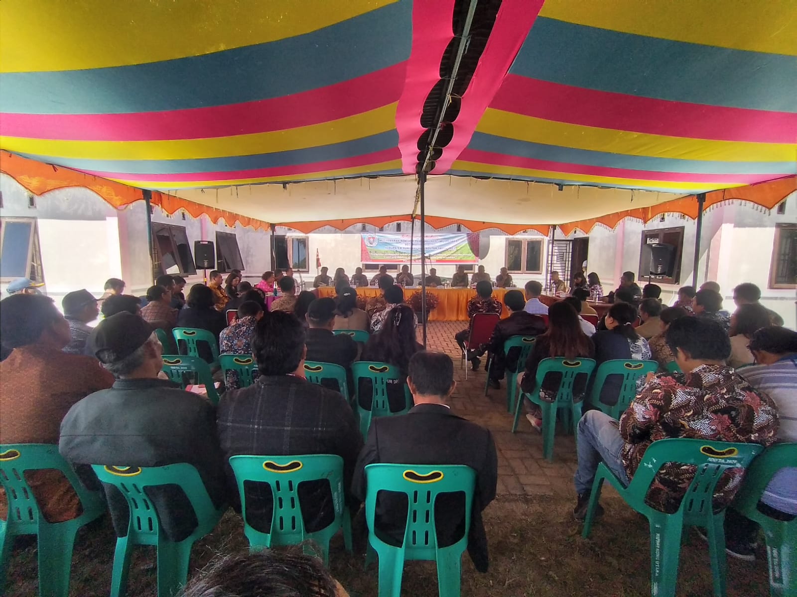 Bupati Humbahas Hadiri Musrenbang Kecamatan Pollung 1