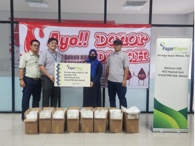 FajarPaper melakukan Aksi Sosial Donor Darah di Awal Tahun 2023 1