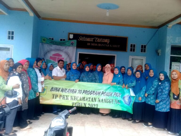 Kades Bantar Karet Dukung PKK Tingkat Kecamatan Nanggung 1