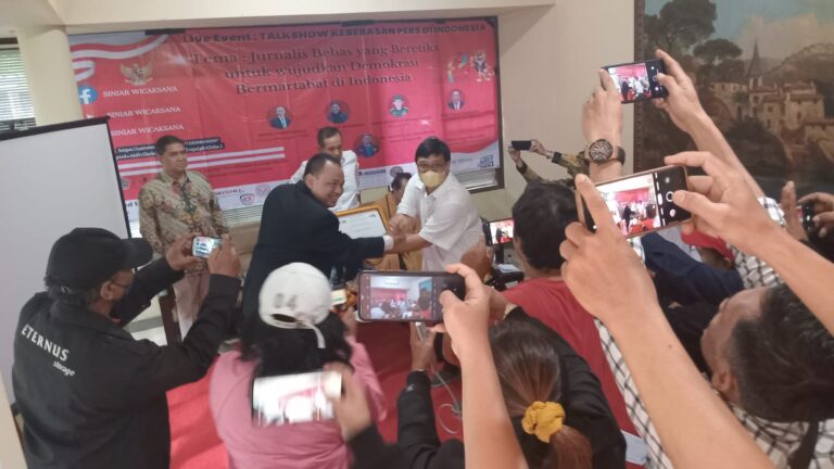 Talkshow Kebebasan Pers di Indonesia 1