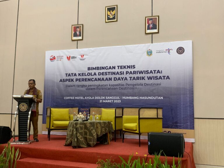 Bimtek Tata Kelola Destinasi Pariwisata Se-Kawasan Danau Toba di Humbahas