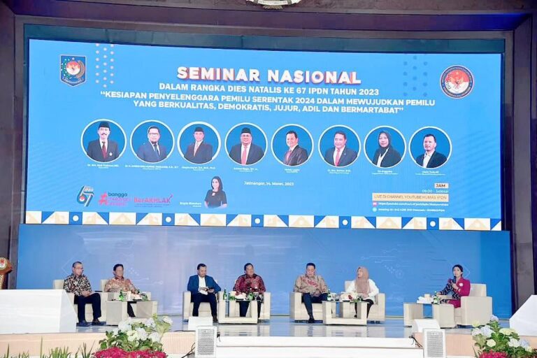 Dr. Hadi Prabowo, MM. Rektor IPDN 2