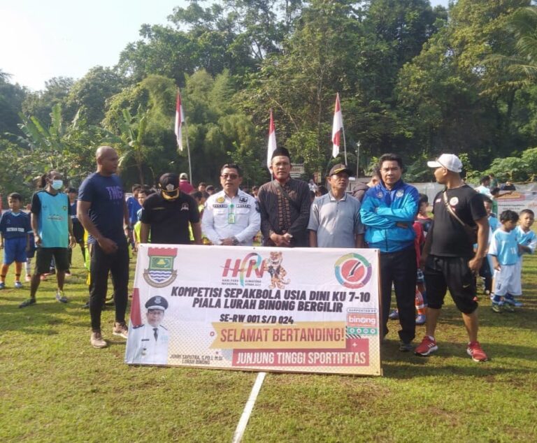 Forum Jurnalis Binong Gelar Kompetisi Sepak Bola Usia Dini KU-7-10 2