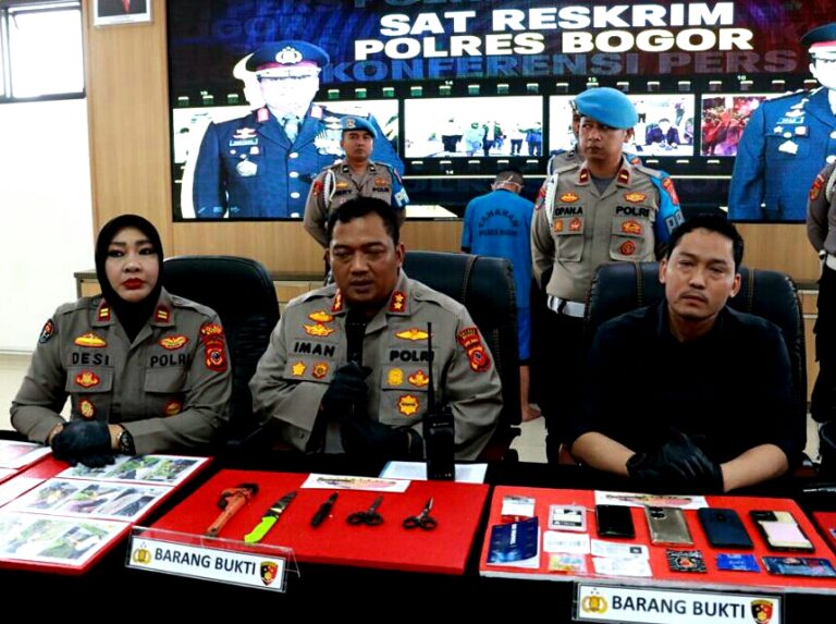 Polres Bogor Ungkap Pelaku Pembunuh Sekaligus Pemutilasi Mayat dalam Koper di Wilayah Tenjo Kabupaten Bogor 1
