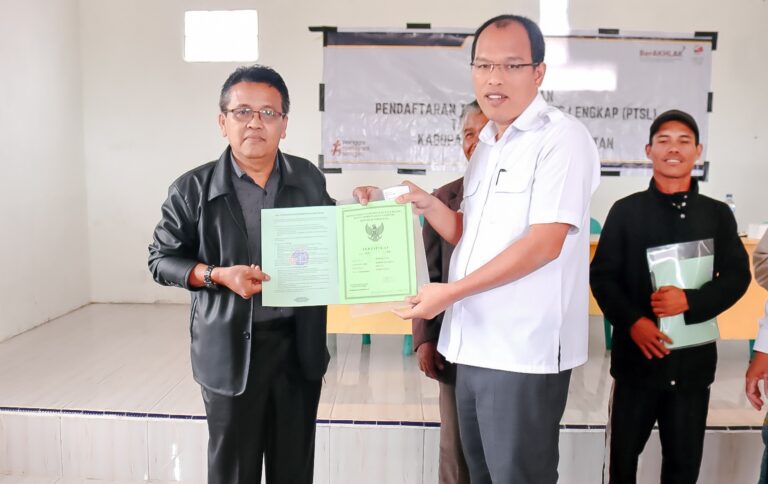 BPN Humbahas Laksanakan Penyuluhan PTSL di Humbang Hasundutan 1