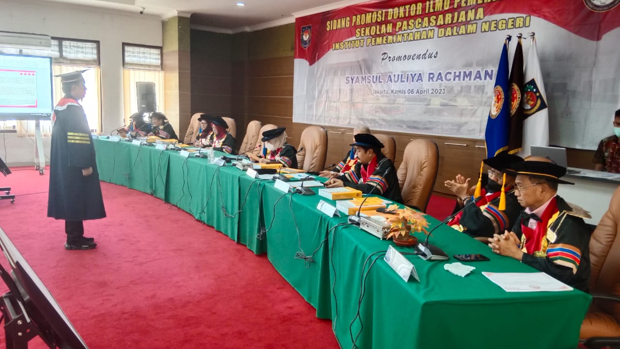 Dr. Syamsul Aulia Rahman, S.STP, M. Si. 2