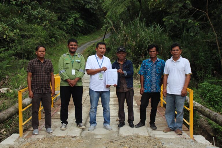 Kontribusi TPL Mengalir Lagi Bangun Jembatan Di Parlilitan